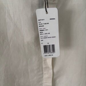 Akris Cream Button Down Shirt